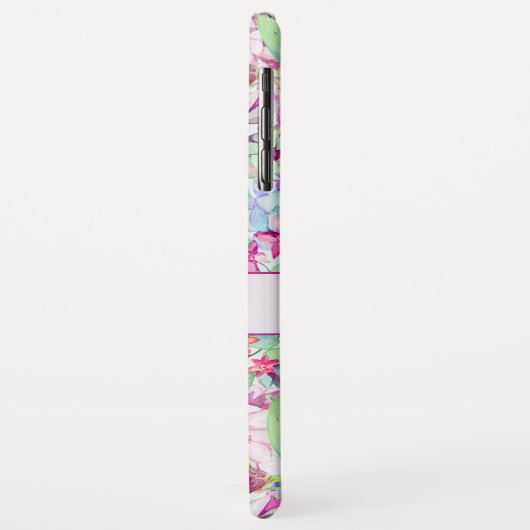 Cactus Succulent Floral Foliage gepersonaliseerd Case-Mate iPhone Case (Achterkant/links)