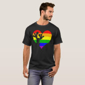 Cactus Succulent Gay Pride Lgbt Day Rainbow Plant T-shirt (Voorkant volledig)