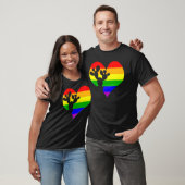 Cactus Succulent Gay Pride Lgbt Day Rainbow Plant T-shirt (Unisex)