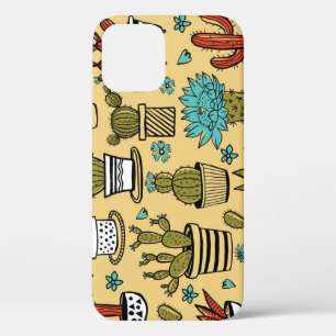 Cactus Succulent: Hand getrokken schets Case-Mate iPhone Case