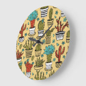 Cactus Succulent: Hand getrokken schets Grote Klok (Hoek)