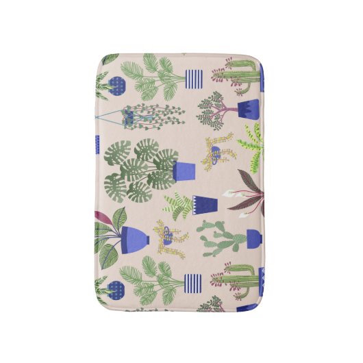 Cactus Succulent House Plant Badmat (Voorkant Verticaal)