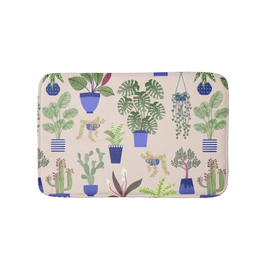 Cactus Succulent House Plant Badmat (Voorkant)