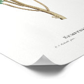  Cactus/Succulent Illustratie Poster (Hoek)