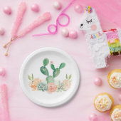 Cactus Succulent Papier Bord Baby shower of Bruids (Feest)