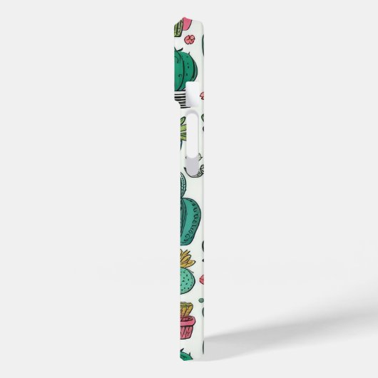 Cactus succulent patroon telefoonhoes Case-Mate iPhone case (Achterkant / Links)