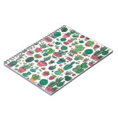 Cactus Succulent Pattern Notitieboek (Linkerzijde)
