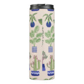 Cactus Succulent Pattern Thermosbeker (Achterkant)
