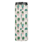 Cactus Succulent Pattern Thermosbeker (Achterkant)
