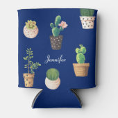 Cactus Succulent Plant Personalized Koelbox Blikjeskoeler (Voorkant)