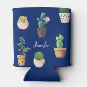Cactus Succulent Plant Personalized Koelbox Blikjeskoeler (Achterkant)