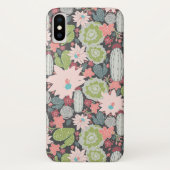 Cactus Succulent Planten Patroon Case-Mate iPhone Case (Achterkant)