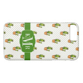 Cactus & Succulent Polk Dot Pattern Case-Mate iPhone Case (Achterkant (Horizontaal))