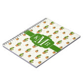Cactus & Succulent Polk Dot Pattern Notitieboek (Linkerzijde)