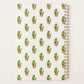 Cactus & Succulent Polk Dot Pattern Planner (Achterkant)