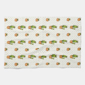 Cactus & Succulent Polk Dot Pattern Theedoek (Horizontaal)