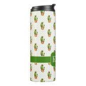 Cactus & Succulent Polk Dot Pattern Thermosbeker (Gedraaid links)