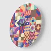 Cactus Succulent: schets stijl Doodle Grote Klok (Hoek)