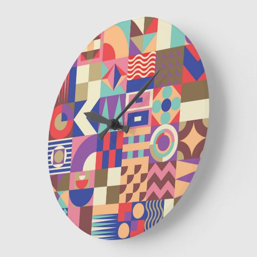 Cactus Succulent: schets stijl Doodle Grote Klok (Hoek)