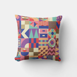 Cactus Succulent: schets stijl Doodle Kussen