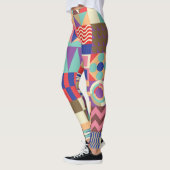 Cactus Succulent: schets stijl Doodle Leggings (Links)