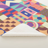 Cactus Succulent: schets stijl Doodle Sherpa Deken (3/4)