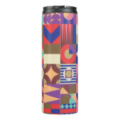 Cactus Succulent: schets stijl Doodle Thermosbeker (Achterkant)