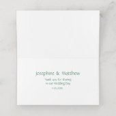 Cactus Succulent String Lights Trouwplaats Kaarten Plaatskaartje (Binnenkant ongevouwen)