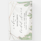 Cactus & Succulent Terrarium Vrijgezellenfeest Wel Spandoek (Verticaal)