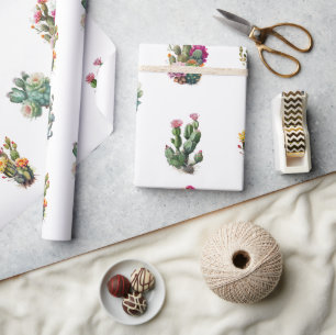 Cactus Succulent Tropisch Cadeaupapier