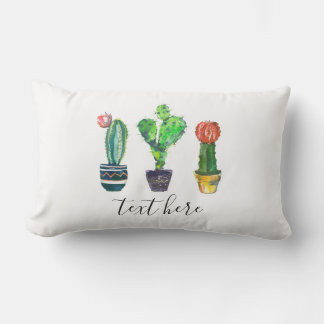 cactus, succulent, waterverf, fiesta, mexican; buitenkussen