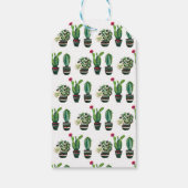 cactus, succulent, waterverf, fiesta, mexican; cadeaulabel (Achterkant)