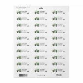cactus, succulent, waterverf, fiesta, mexican; etiket (Full Sheet)