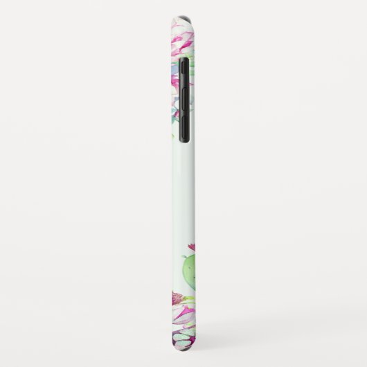 Cactus succulent Waterverf geometrisch monogram Case-Mate iPhone Case (Achterkant/links)