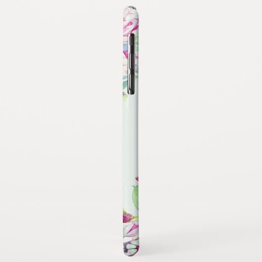 Cactus succulent Waterverf geometrisch monogram Case-Mate iPhone Case (Achterkant/links)