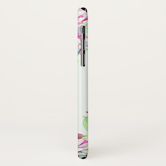 Cactus succulent Waterverf geometrisch monogram Case-Mate iPhone Case (Achterkant/links)