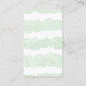 Cactus succulenten blauw groene luier raffle informatiekaartje (Achterkant)