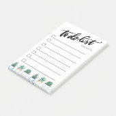 Cactus,Succulenten om lijst te doen Post-it® Notes (Schuin)