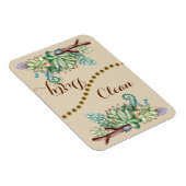 Cactus Succulents Clean Flip Dishwaser Magnet Magneet (Rechterzijde)