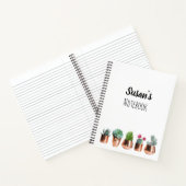 Cactus & Succulents in Roos Gold Pots Notitieboek (Binnen)
