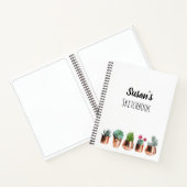 Cactus & Succulents in Roos Gold Pots Notitieboek (Binnen)