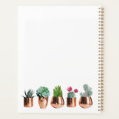 Cactus & Succulents in Roos Gold Pots Planner (Achterkant)