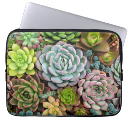 Cactus Succulents-laptophoezen Laptop Sleeve