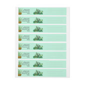 Cactus, Succulents, to from, Cratigs Adreslabel Wikkel (Vel)