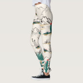Cactus Succulents: woestijnbloemen. Leggings (Links)