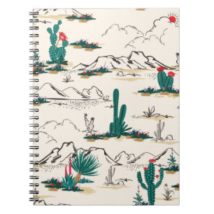 Cactus Succulents:  woestijnbloemen. Notitieboek