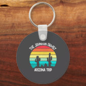 Cactus Sunset Arizona Desert Trip Womens _1  Sleutelhanger (Voorkant)