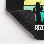 Cactus Sunset Arizona Desert Trip Womens Muismat (Hoek)