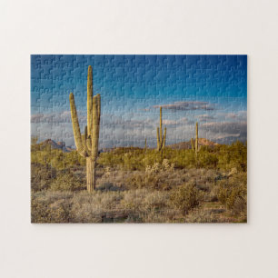 Cactus Sunset in Arizona Legpuzzel