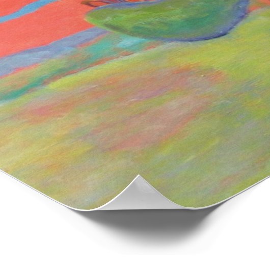 Cactus Sunset Poster (Hoek)